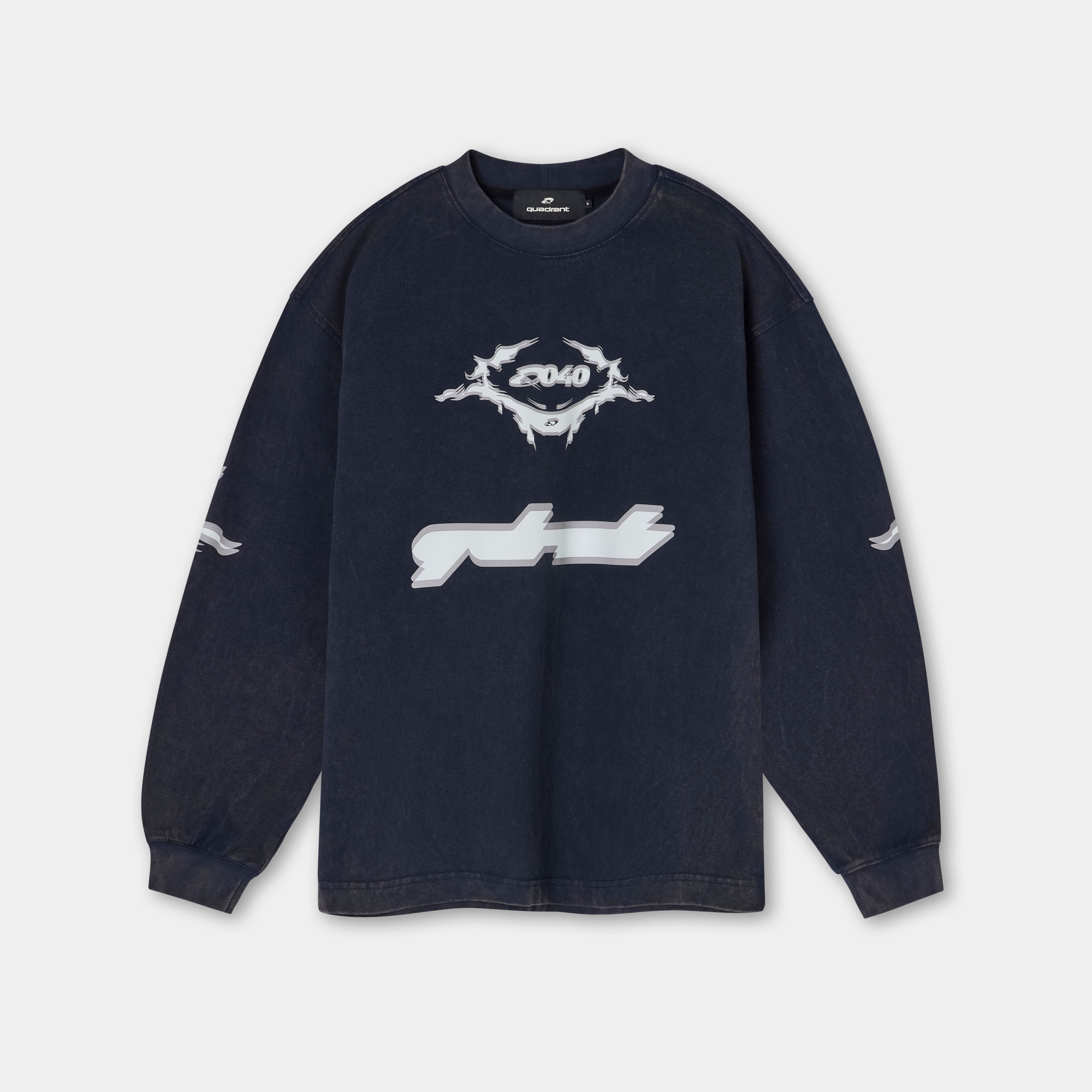 Chrome 040 Long Sleeve T-Shirt – Quadrant