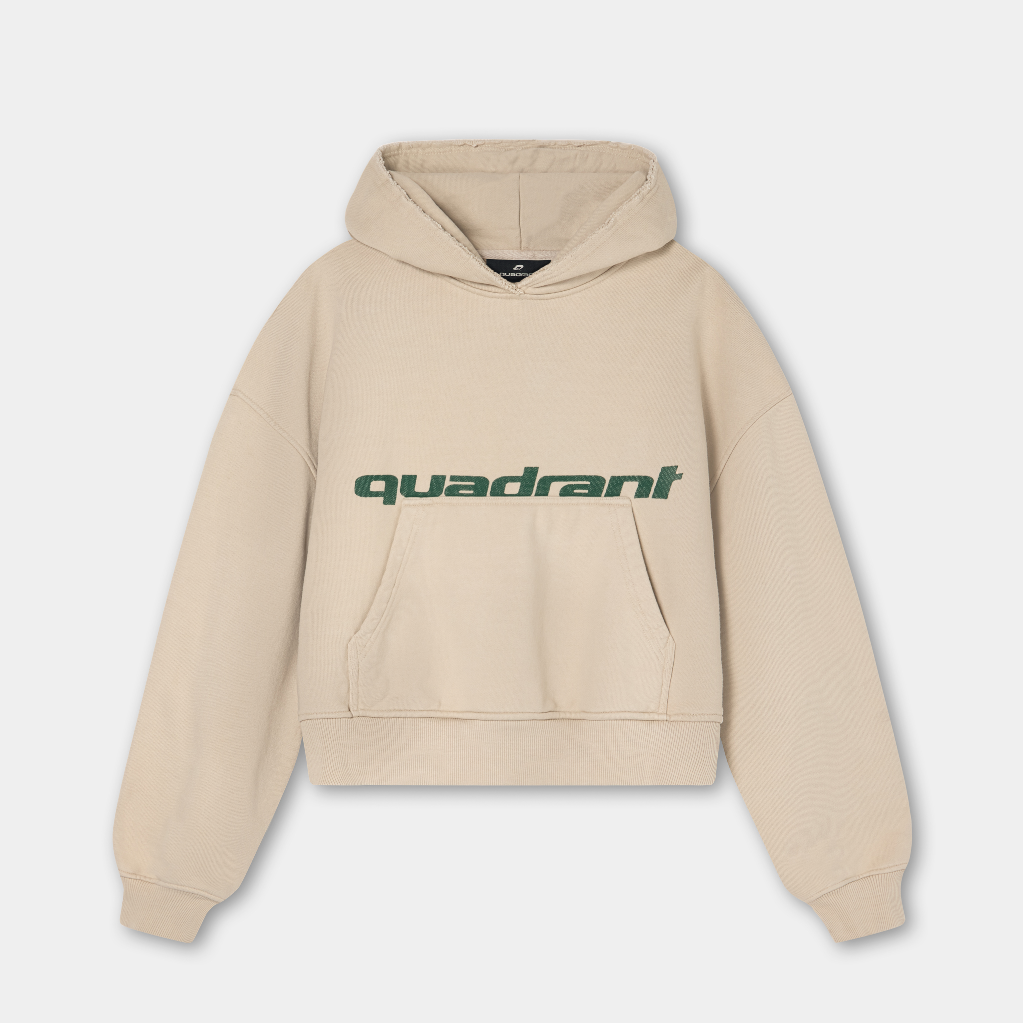 Spray Cropped Hoodie