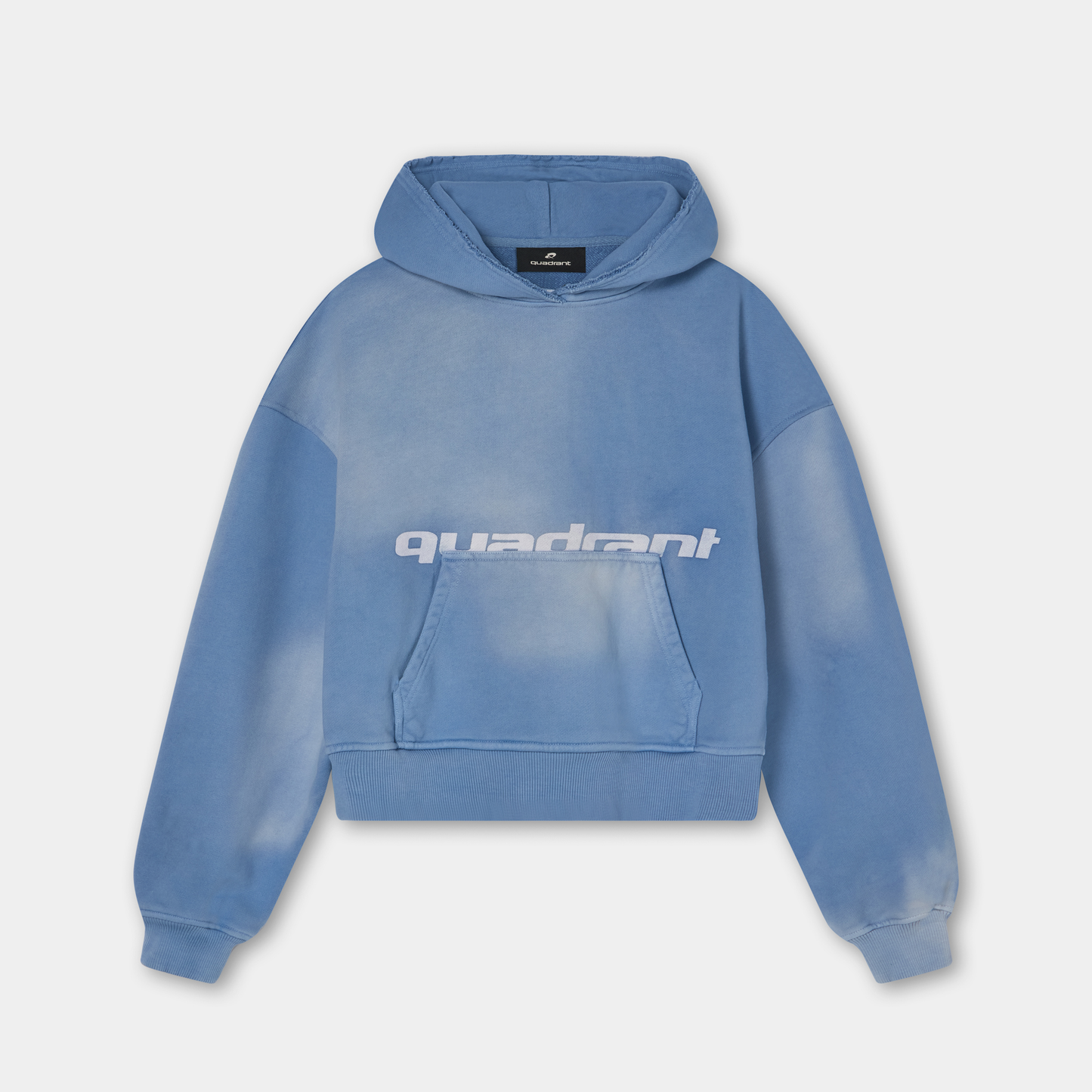 Spray Cropped Hoodie