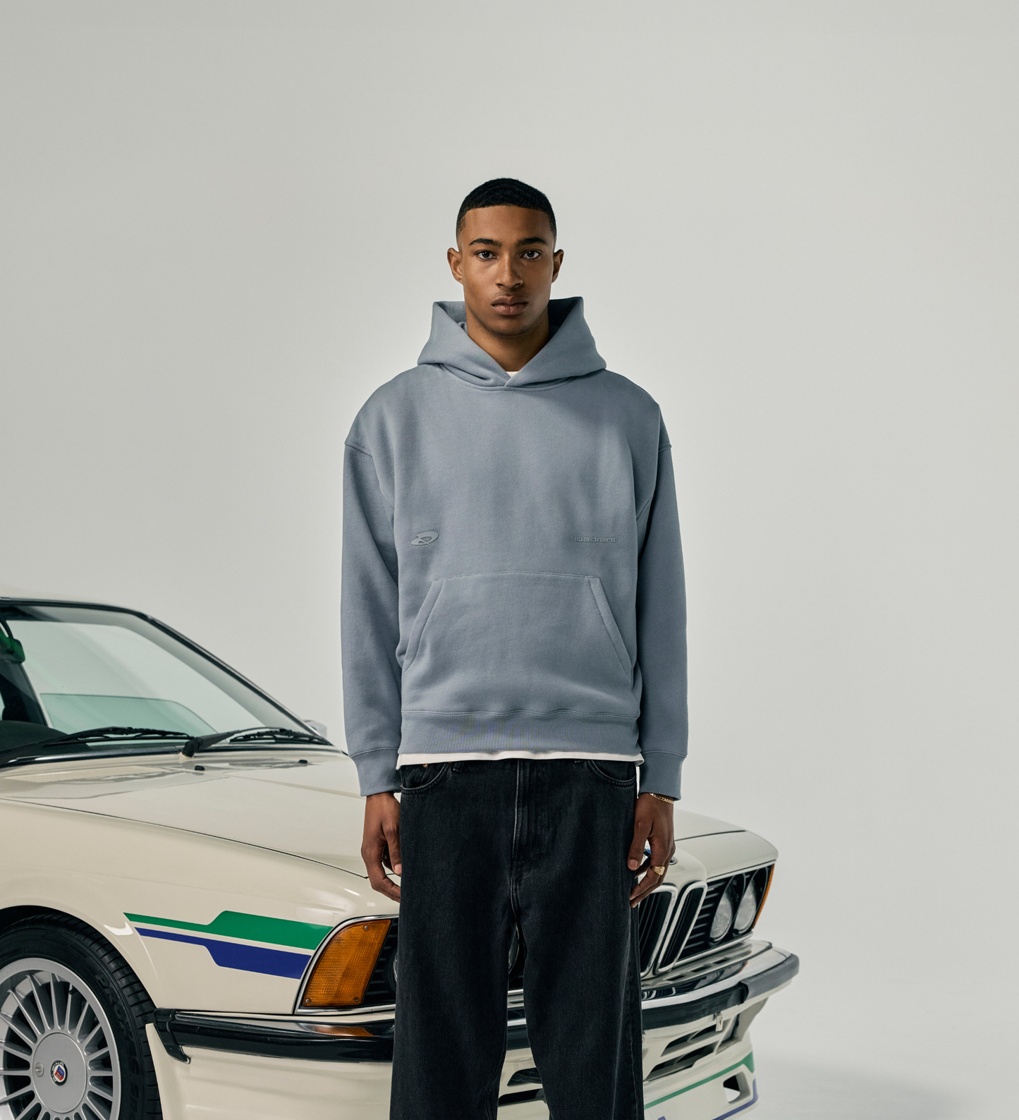 Quadrant Boxy Hoodie