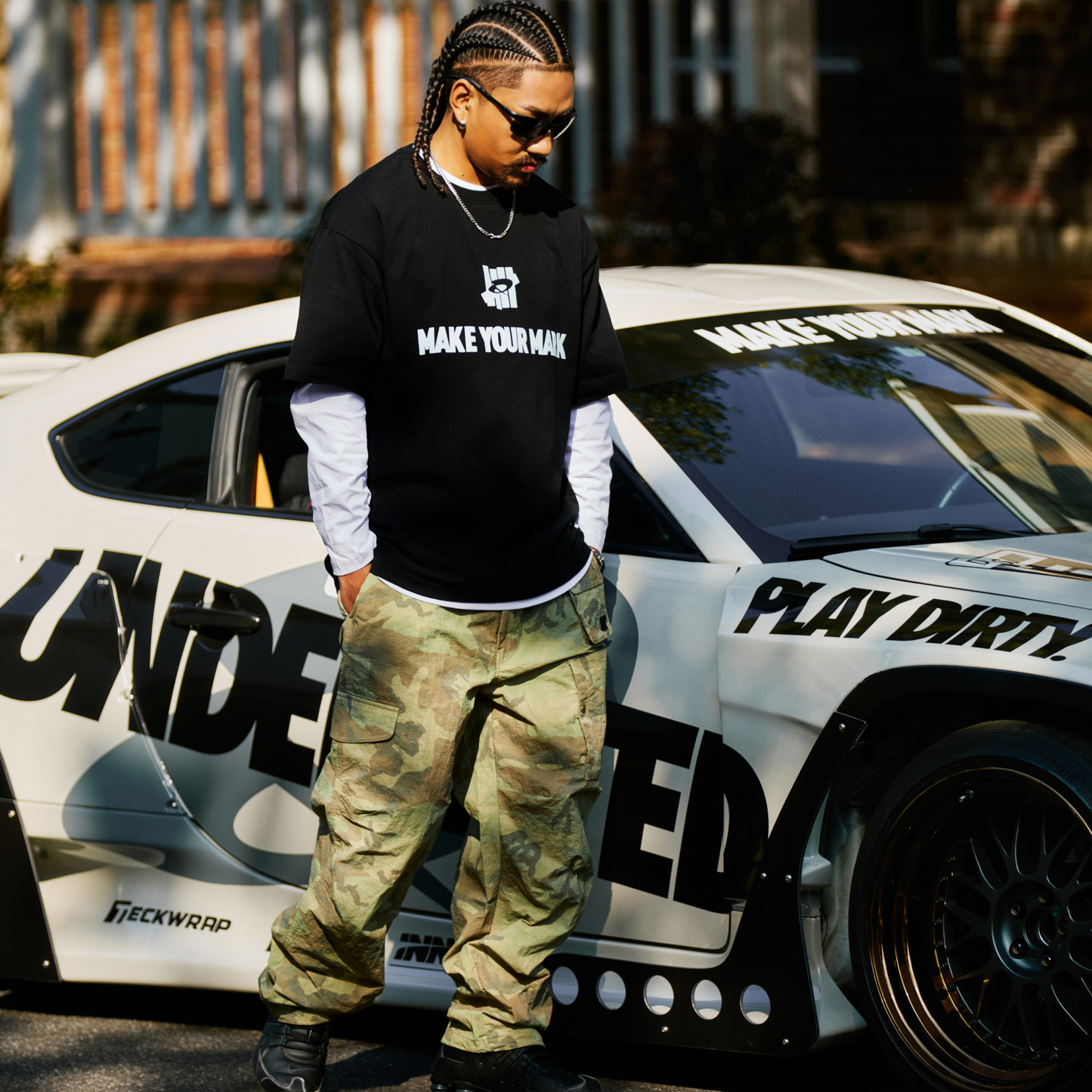 Quadrant x Undefeated T-Shirt Black