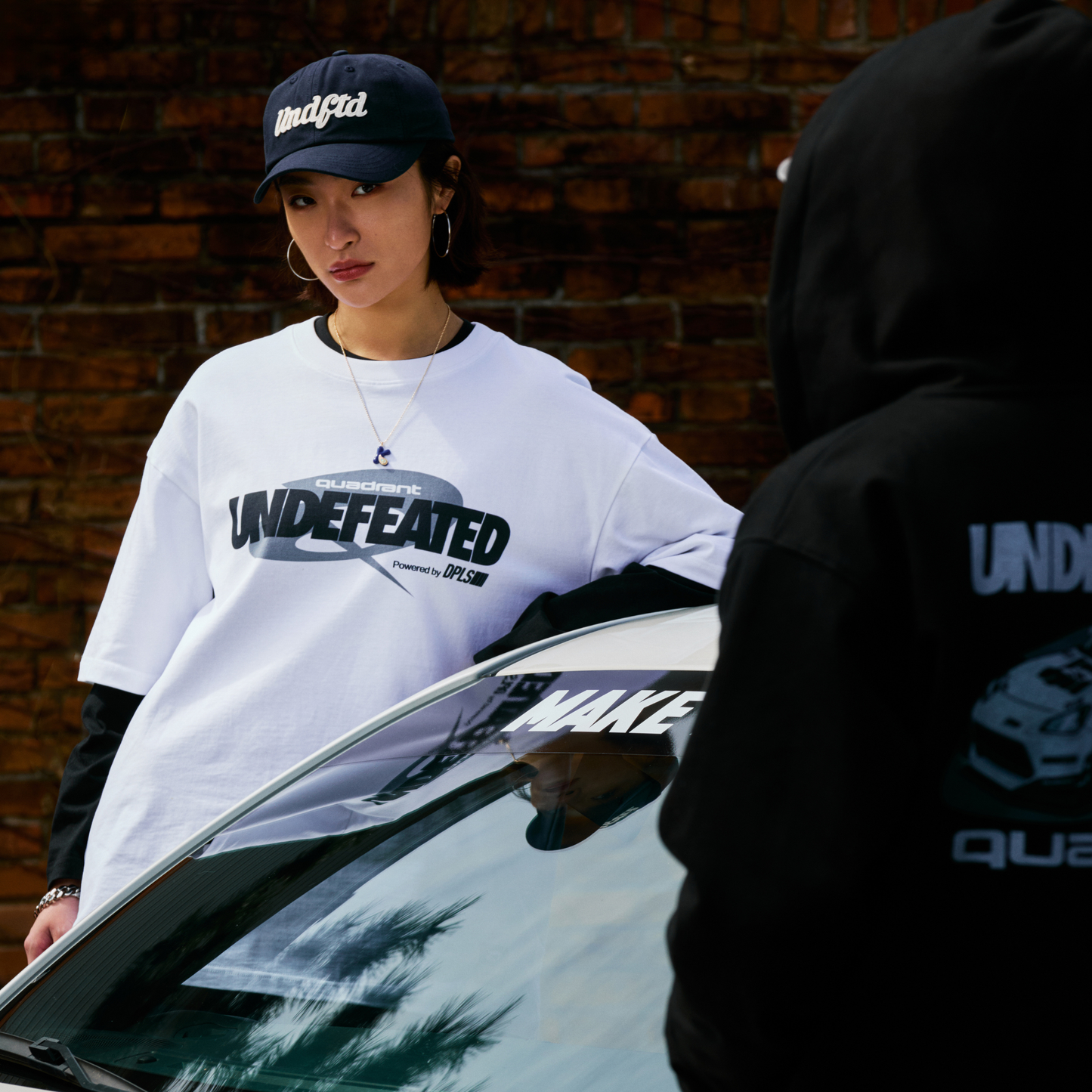 Quadrant x Undefeated T-Shirt White
