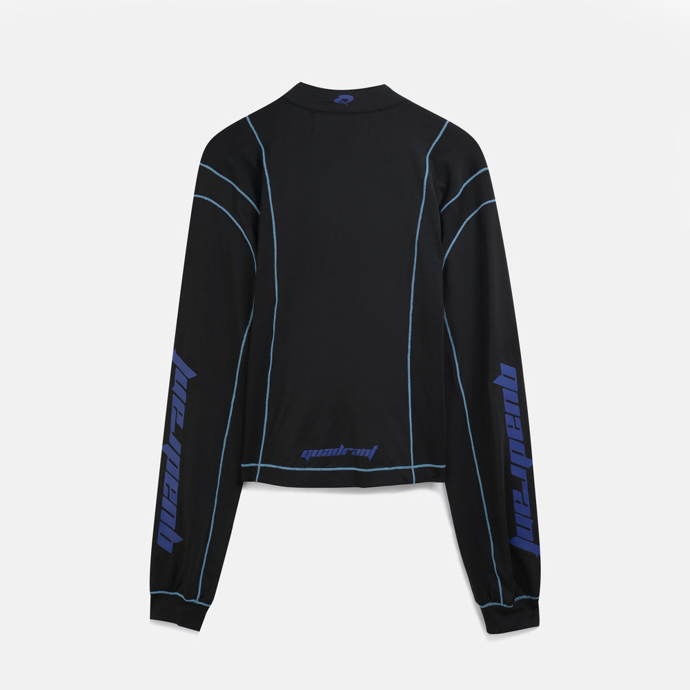 MOTOR by HIDEO MOTOIKE 麻シャツ ネイビー L Moto Track Jersey – Quadrant