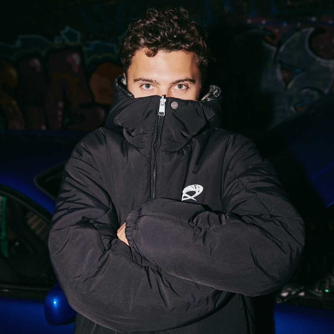 Chrome Reversible Camo Puffer