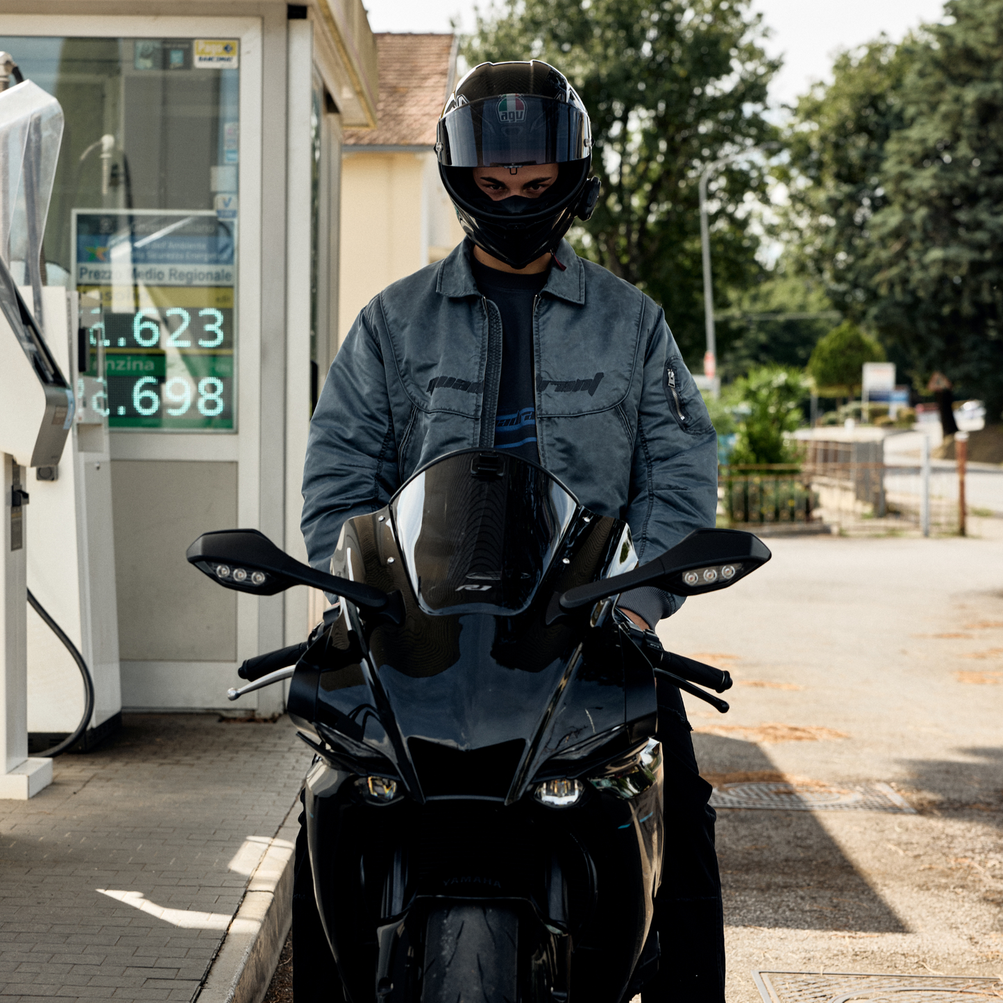 Moto Bomber Jacket