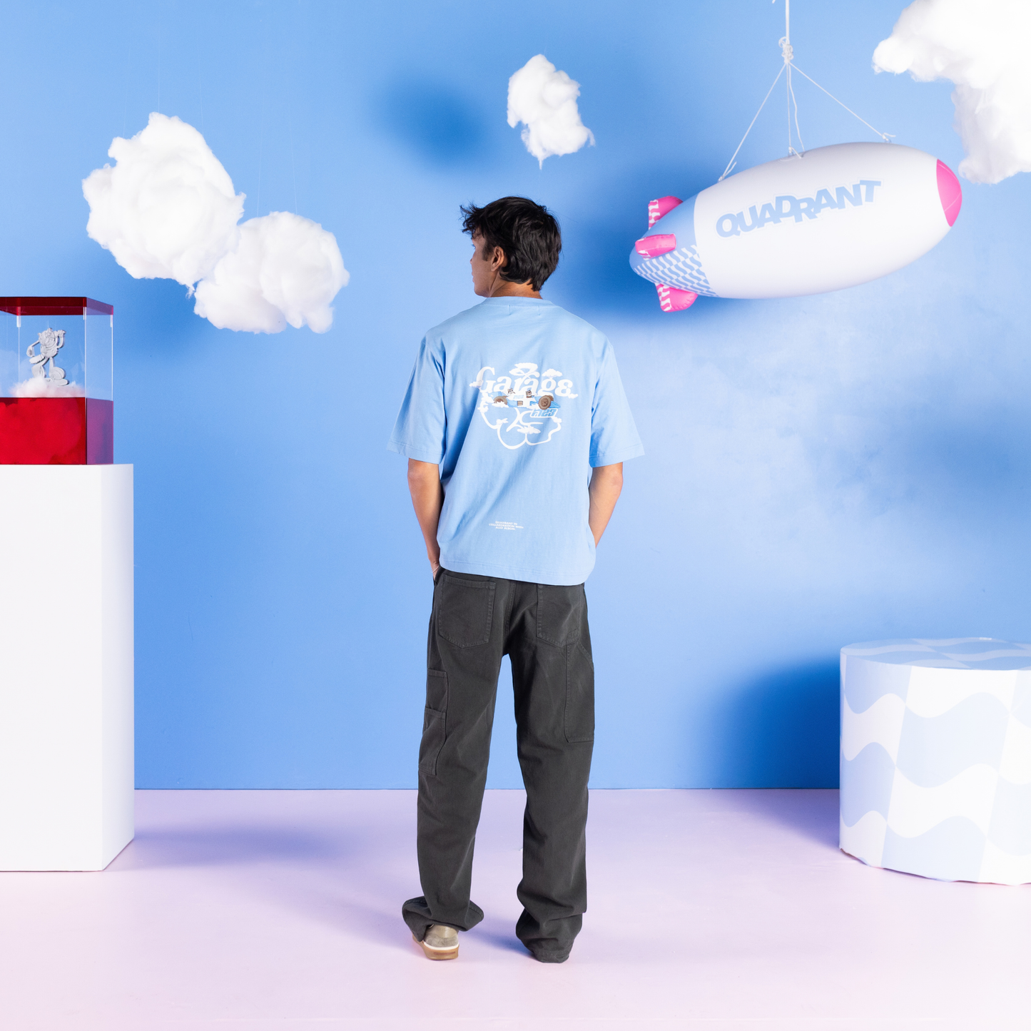 A23 x Quadrant - Tee (Blue)