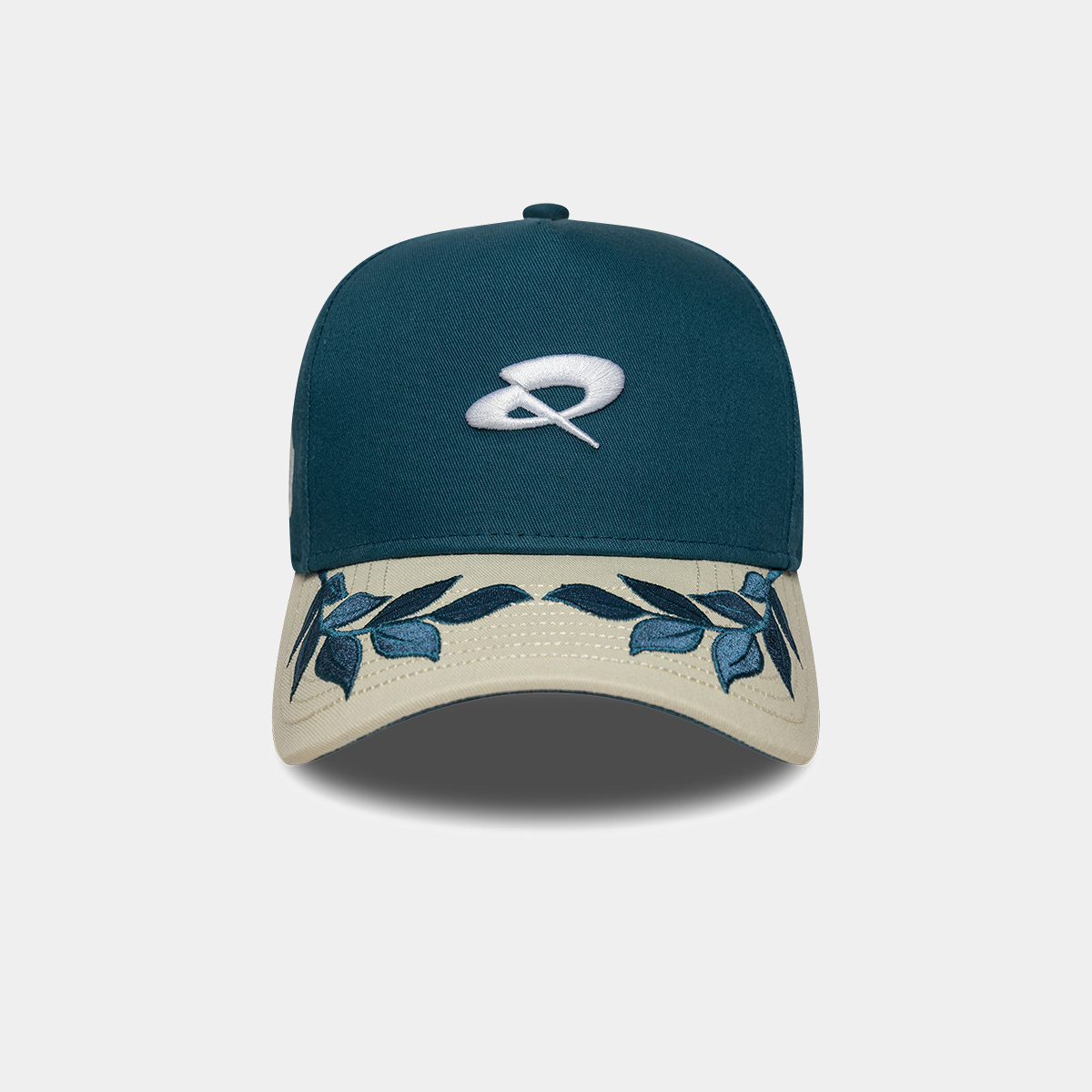 Quadrant x New Era 9FORTY E-Frame Snapback Cap - Cadet Blue