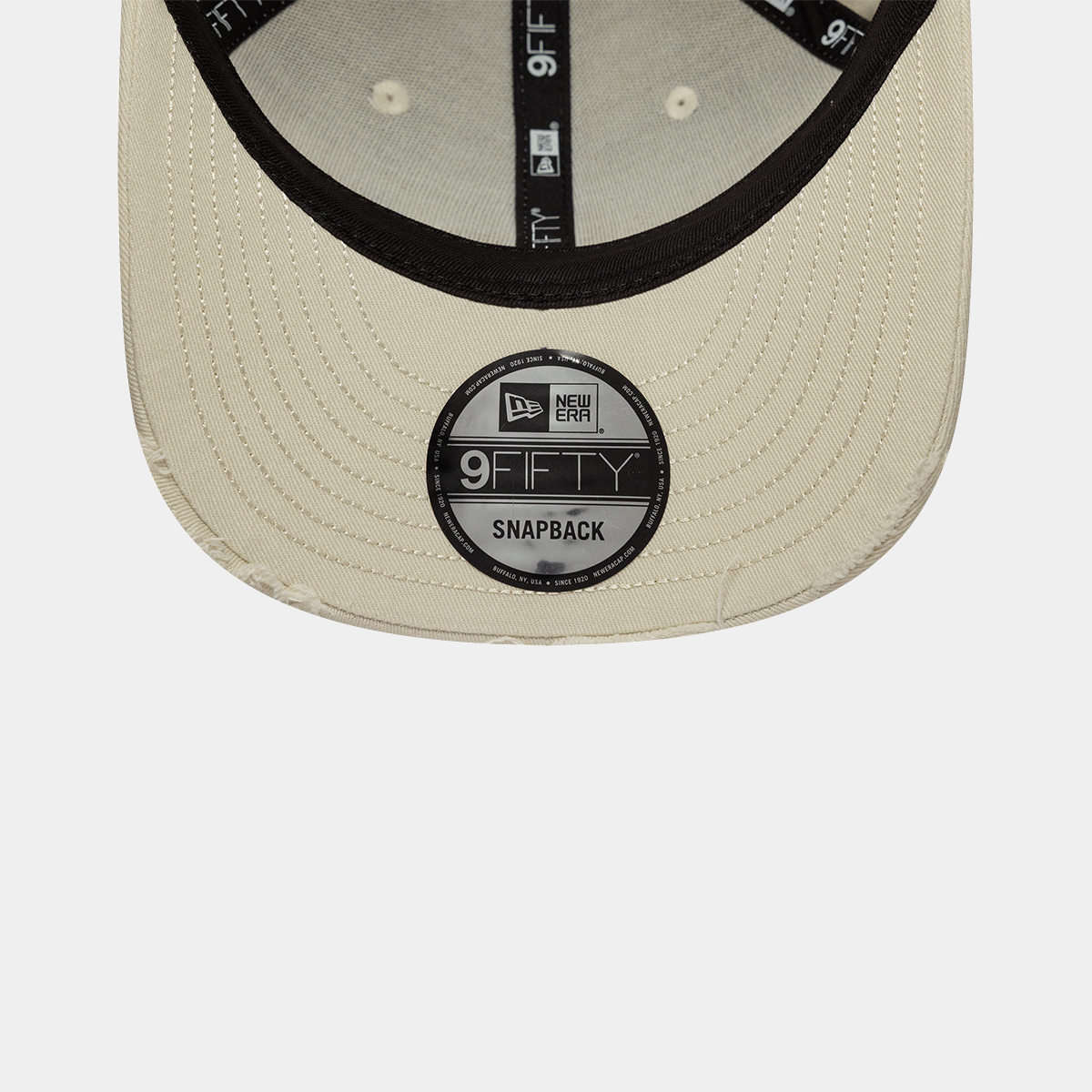 Quadrant x New Era 9FIFTY Snapback Cap - White Sand