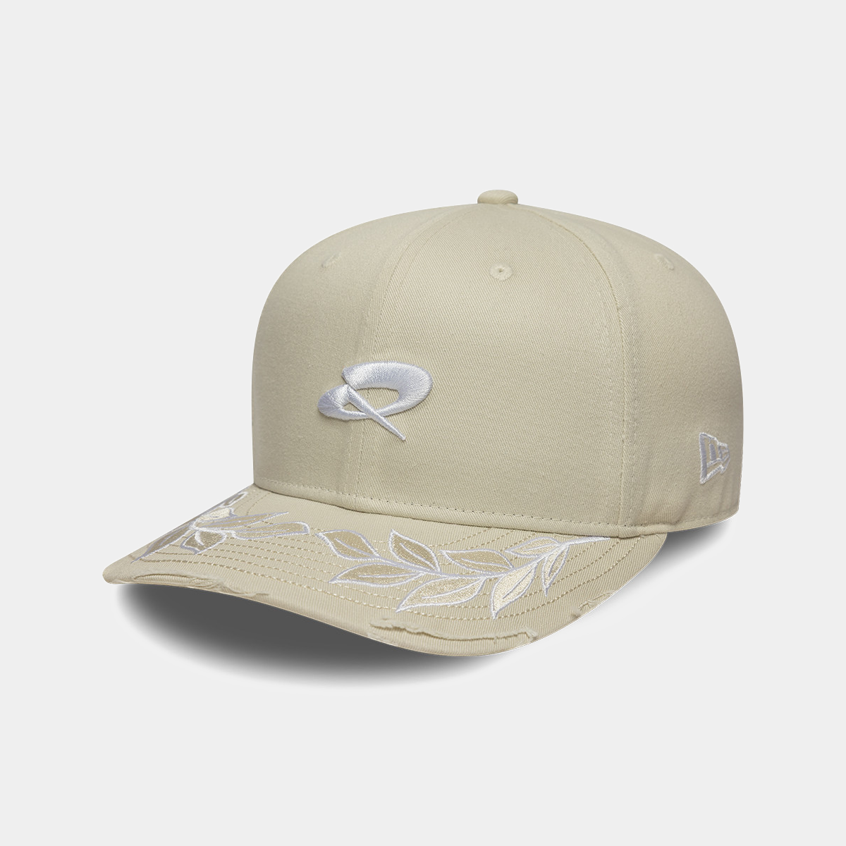 Quadrant x New Era 9FIFTY Snapback Cap - White Sand