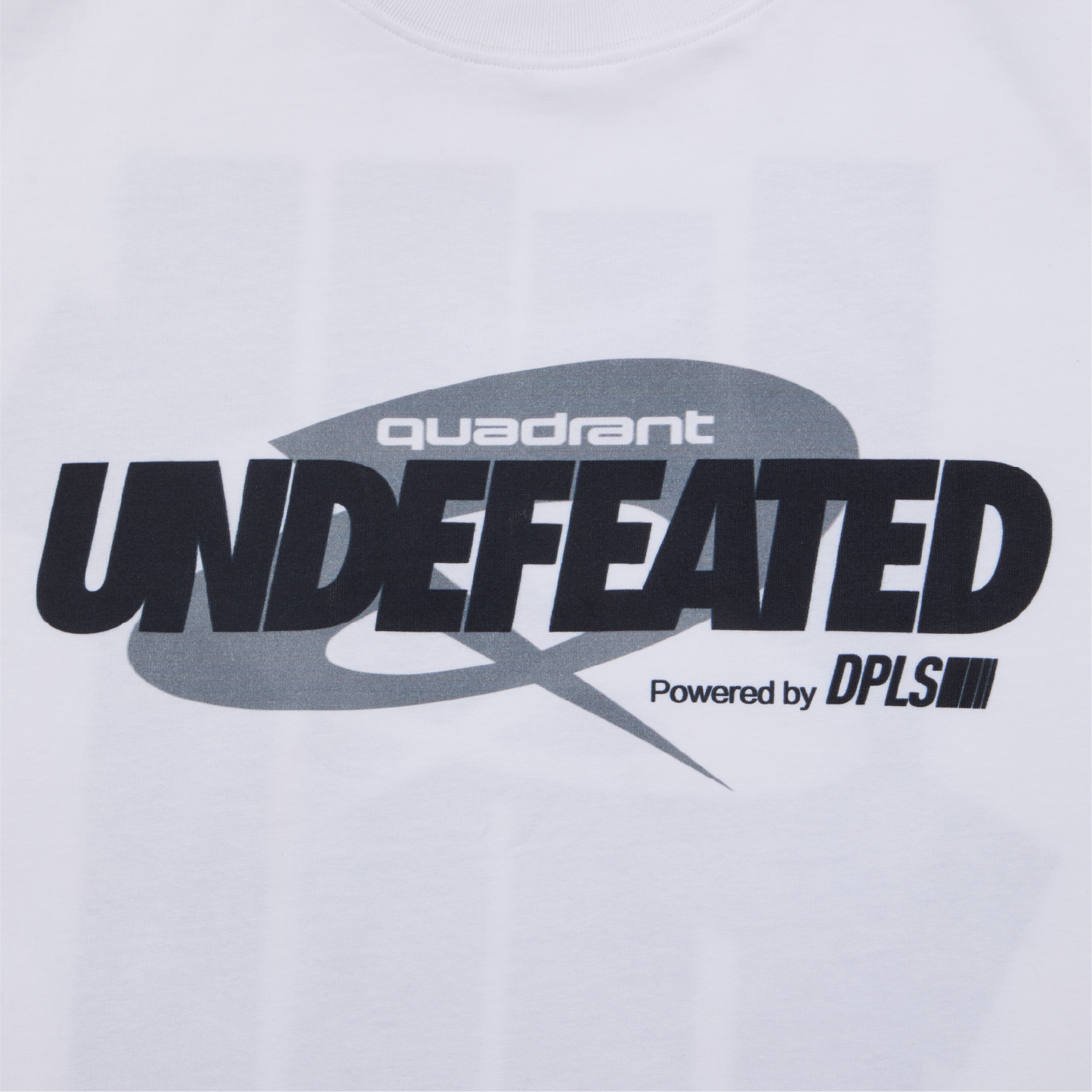 Quadrant x Undefeated T-Shirt White