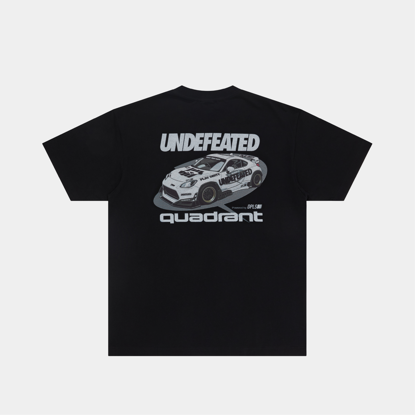 Quadrant x Undefeated T-Shirt Black
