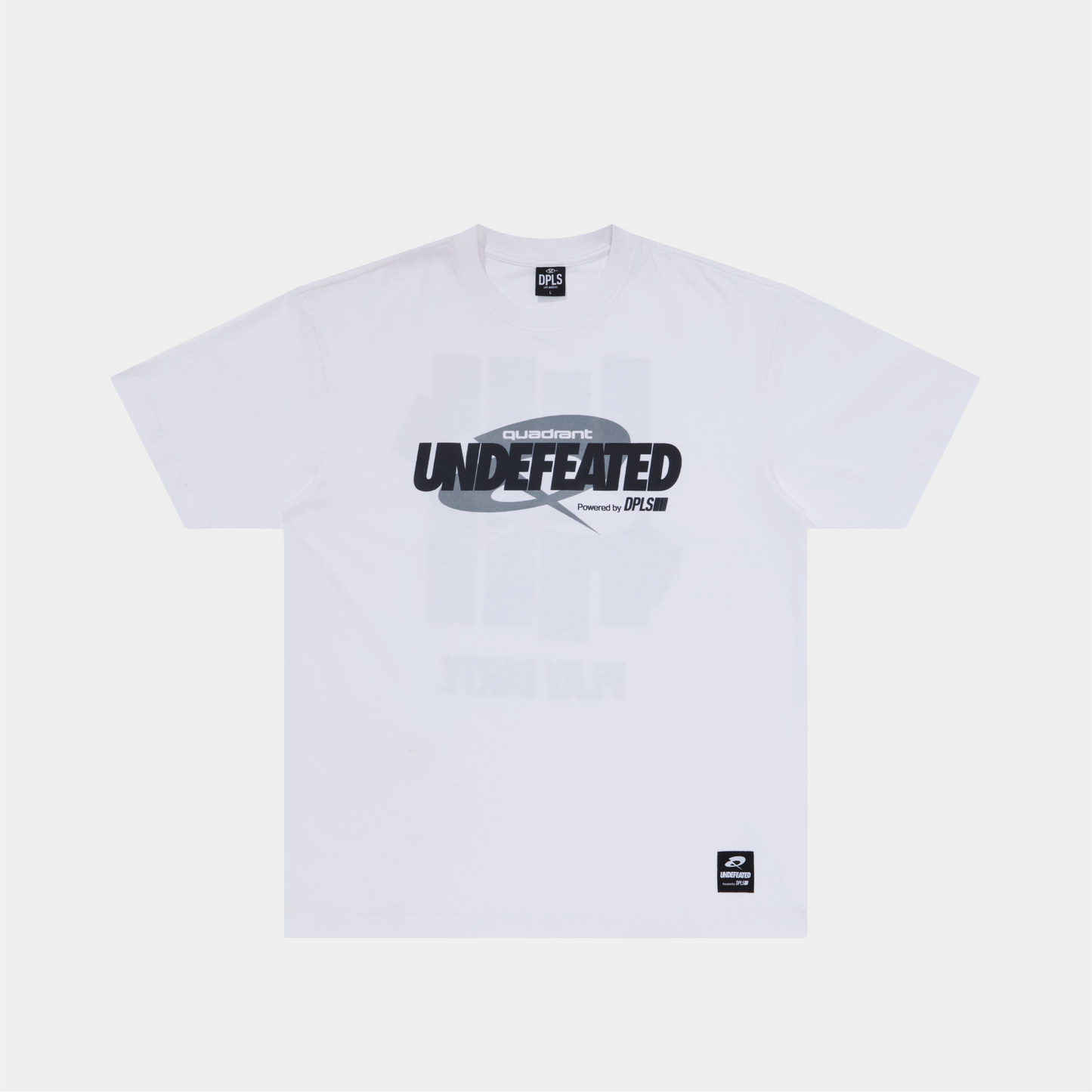 Quadrant x Undefeated T-Shirt White