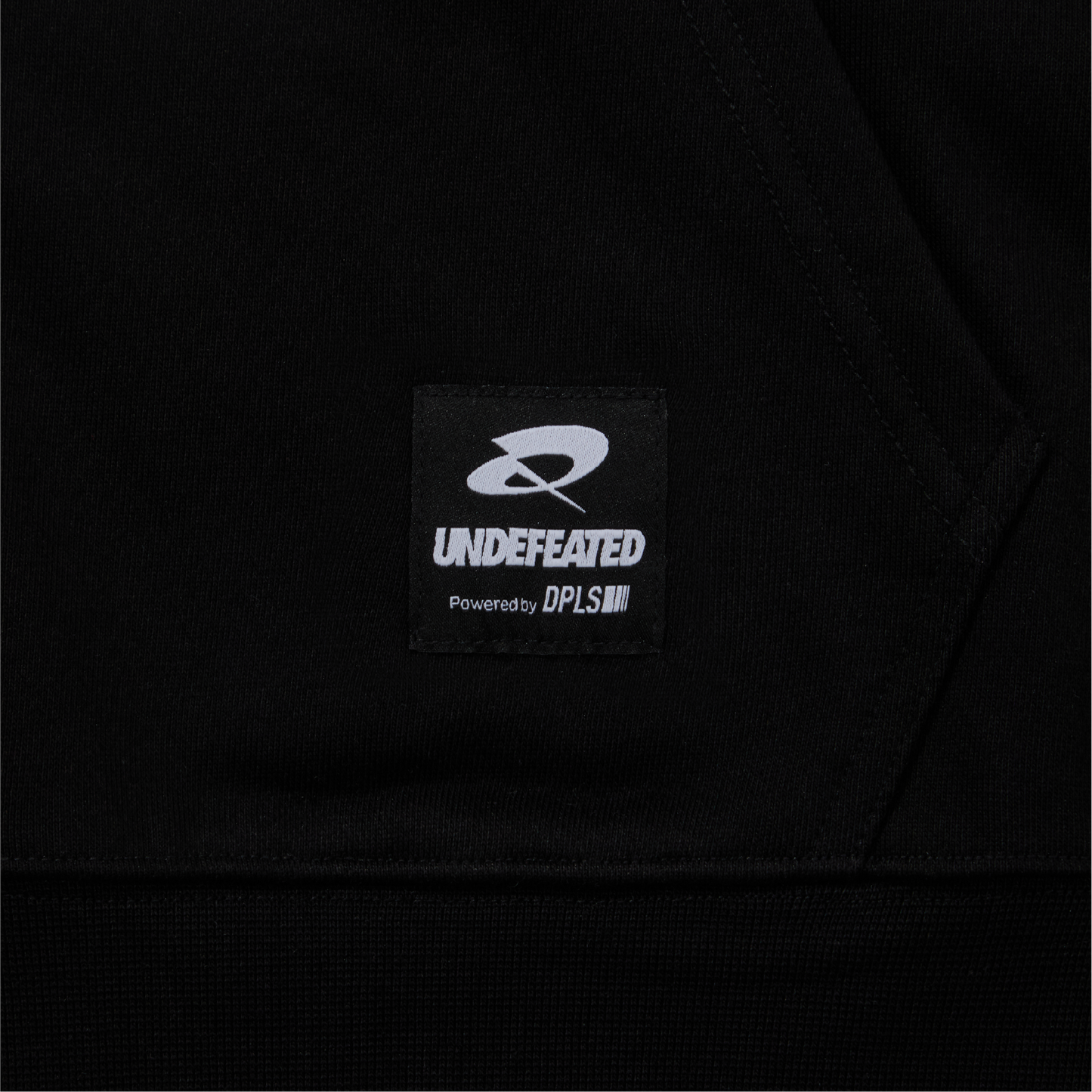 Quadrant x Undefeated Hoodie Black