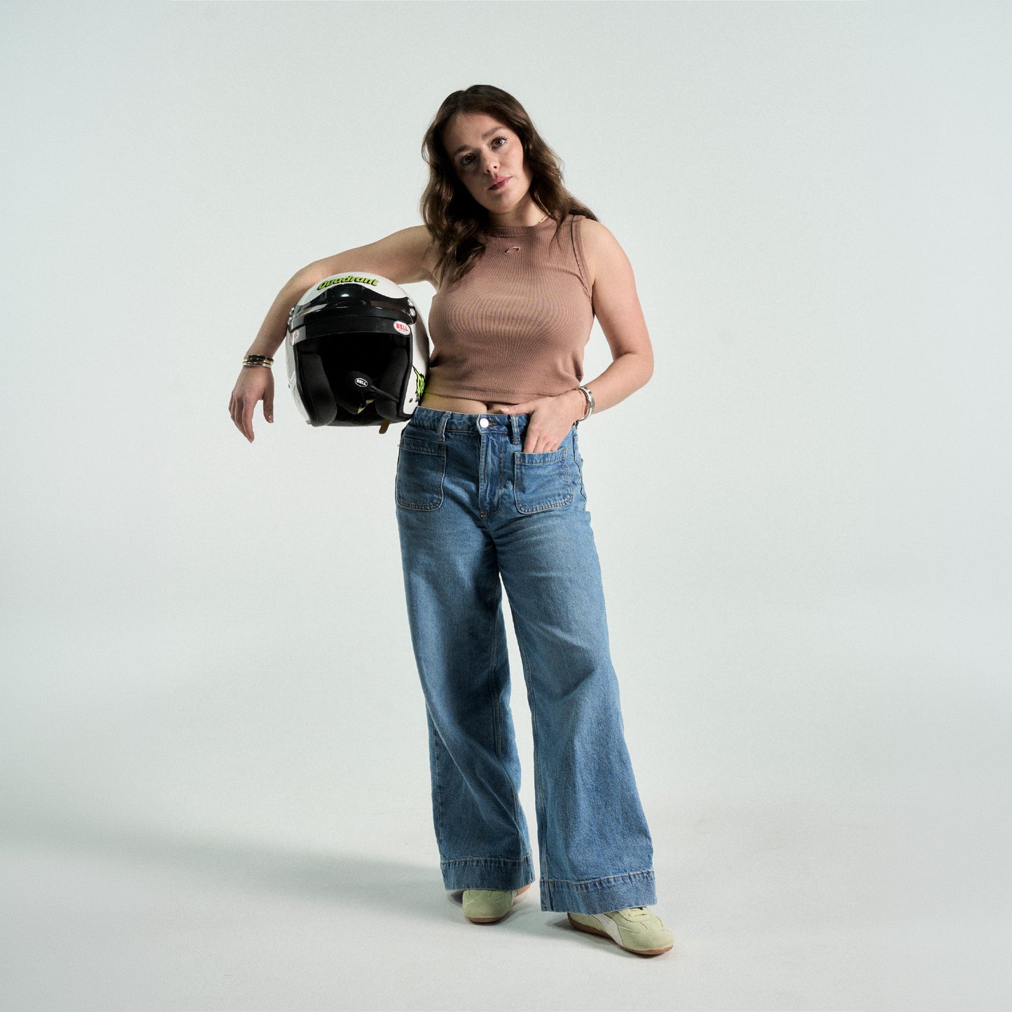 Core Tank Top - Hazelnut Brown