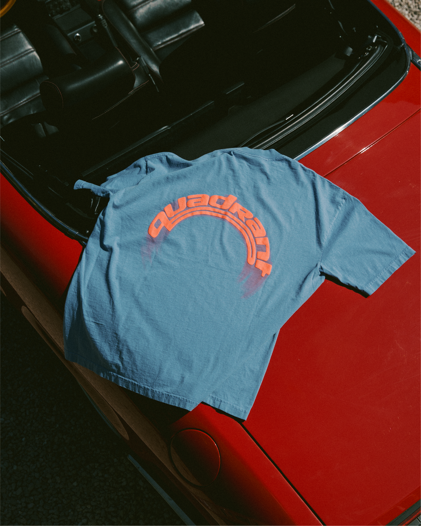 BLUE SPEED TEE