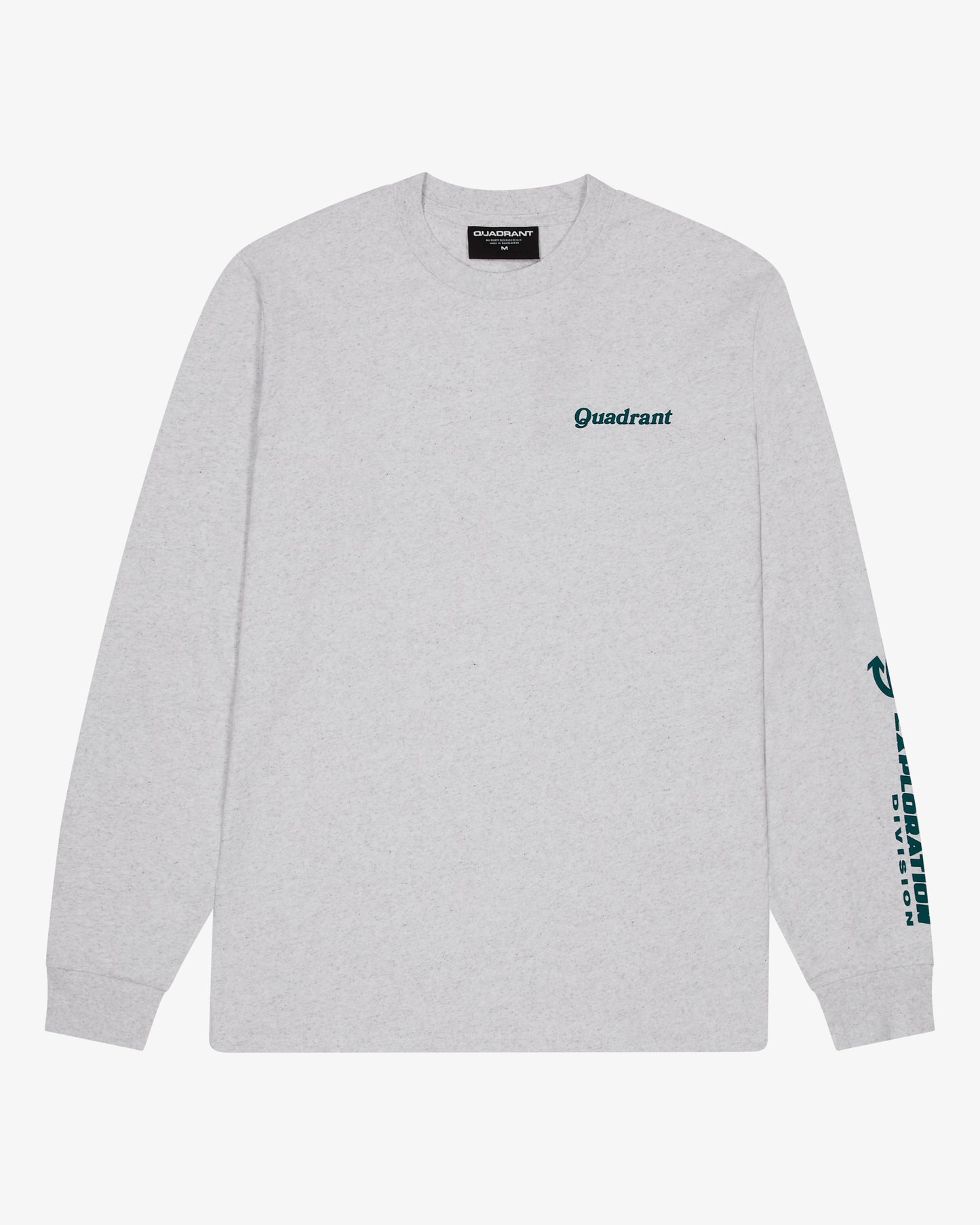 EXPLORATION LONG SLEEVE IN WHITE HEATHER