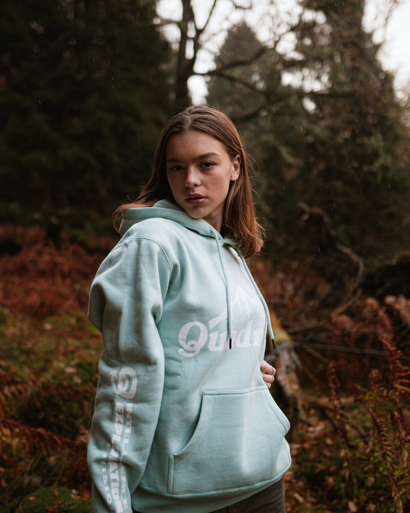 EXPLORATION HOODIE IN SURF GREEN