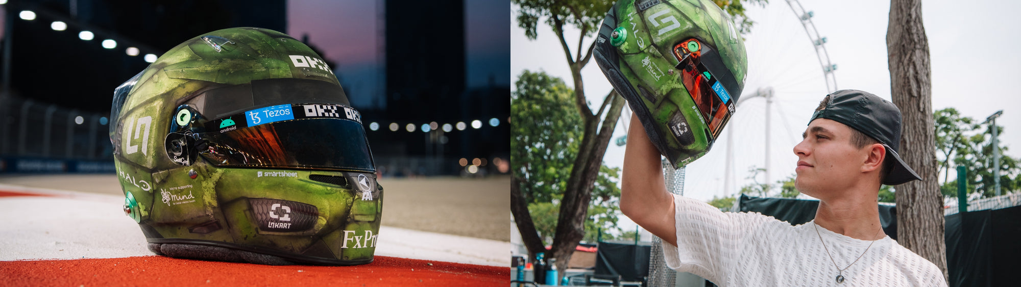 Singapore Helmet Fan design page Quadrant