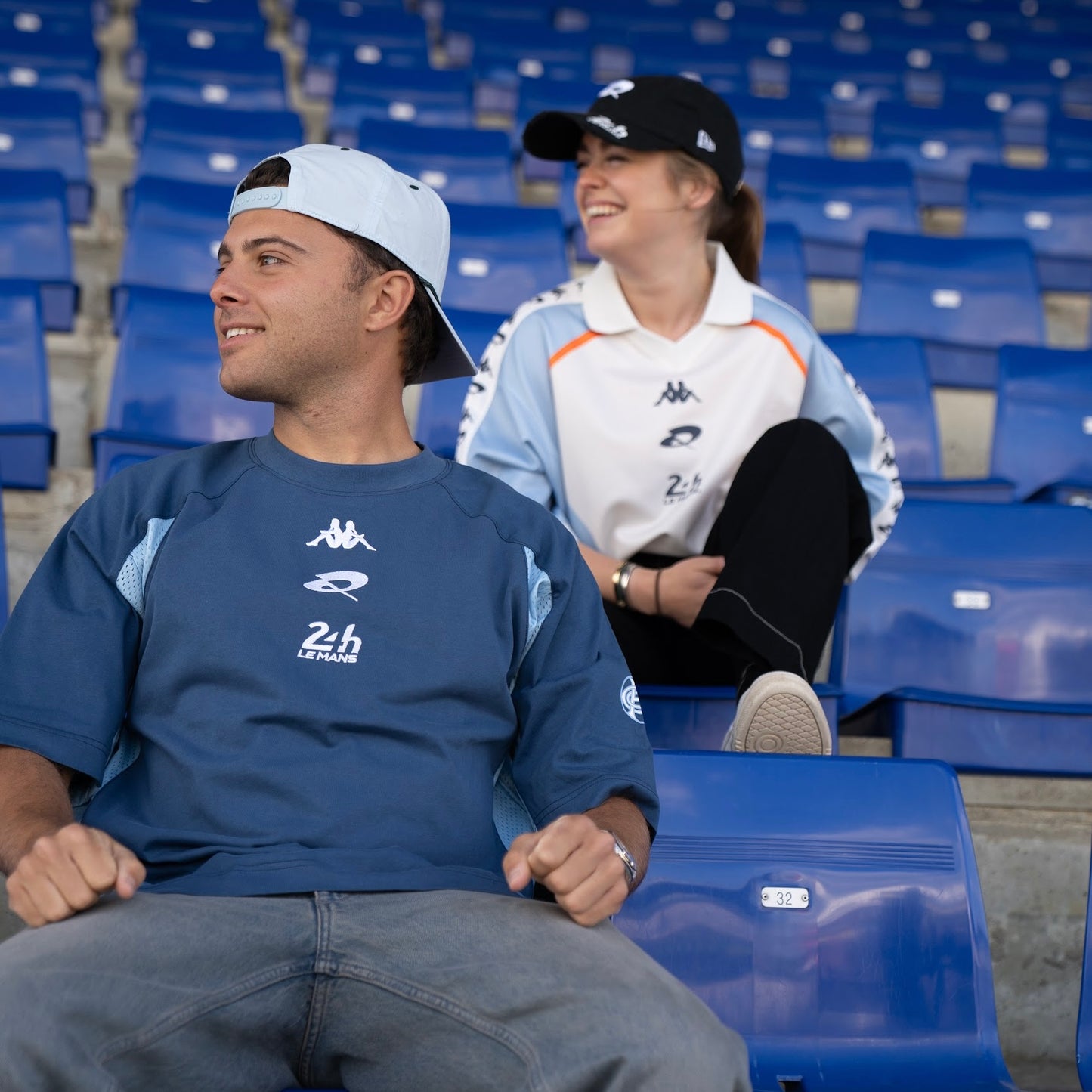 Quadrant x Le Mans x Kappa Blue Racing T-Shirt