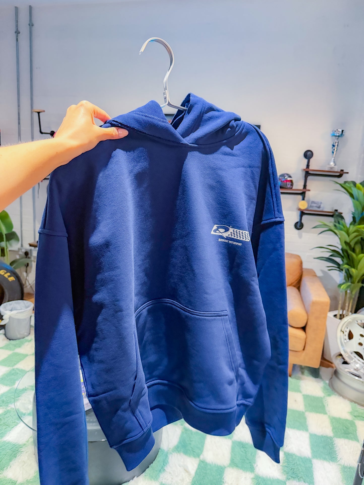 London Pop Up Hoodie - Blue