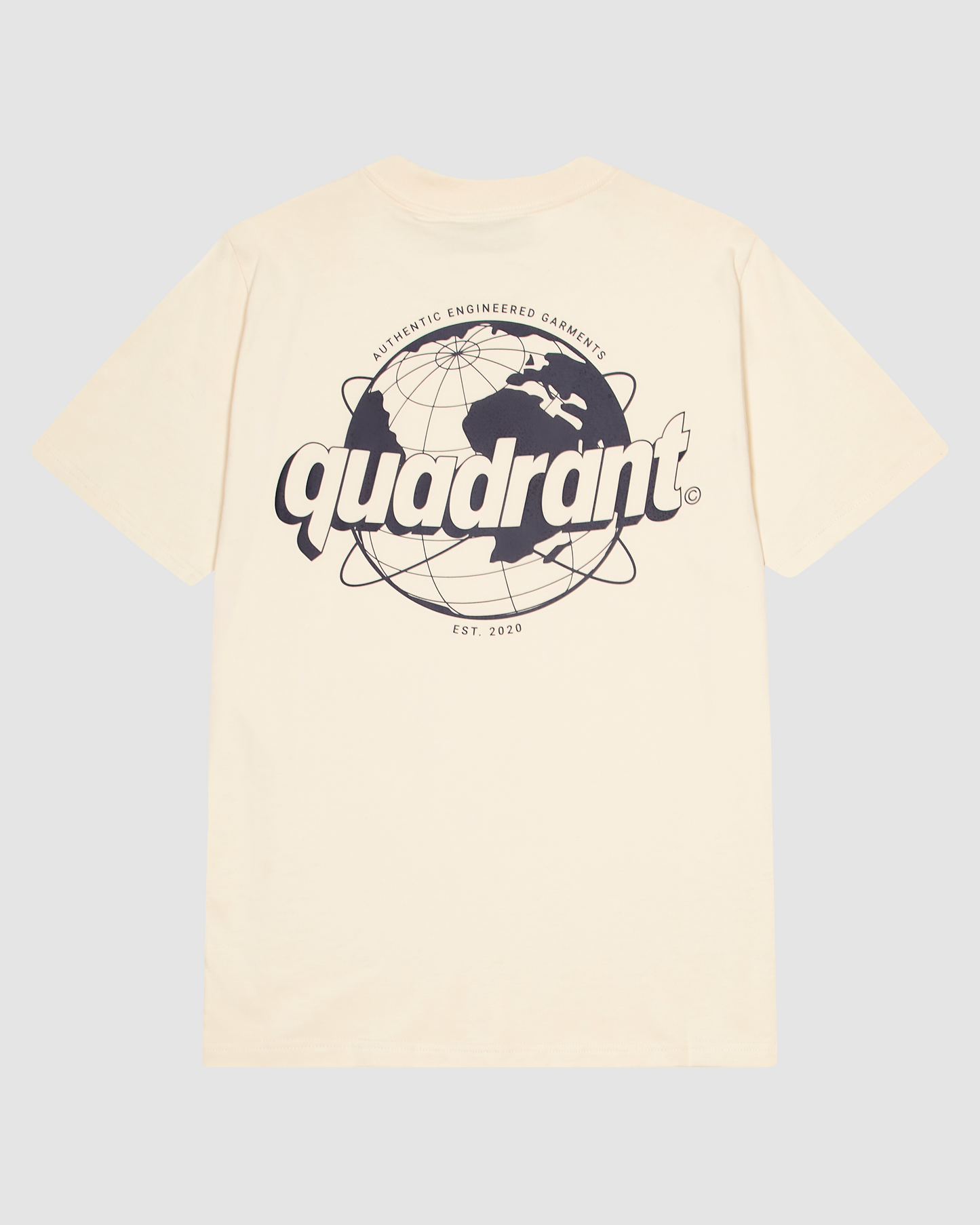 CREAM ORIGINALS GLOBE TEE