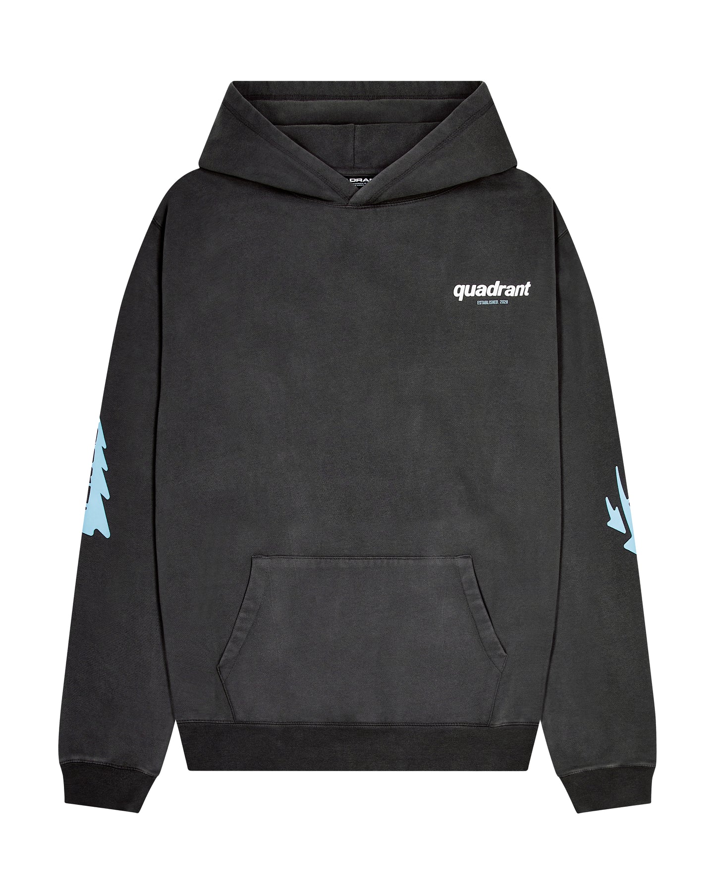 WASHED BLACK DIAGRAM HOODIE