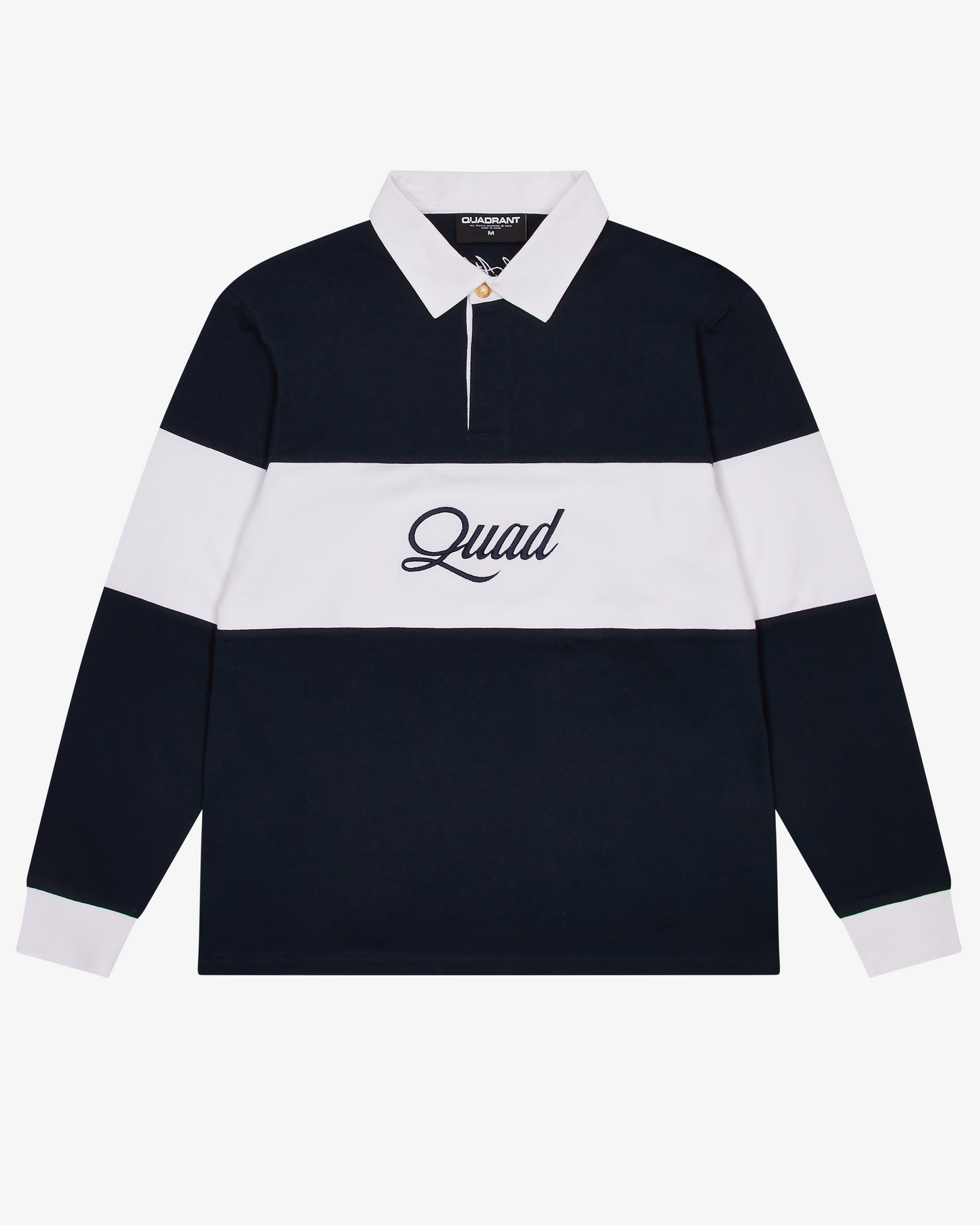CLUB ATHLETIC NAVY PANELLED RUGBY SHIRT