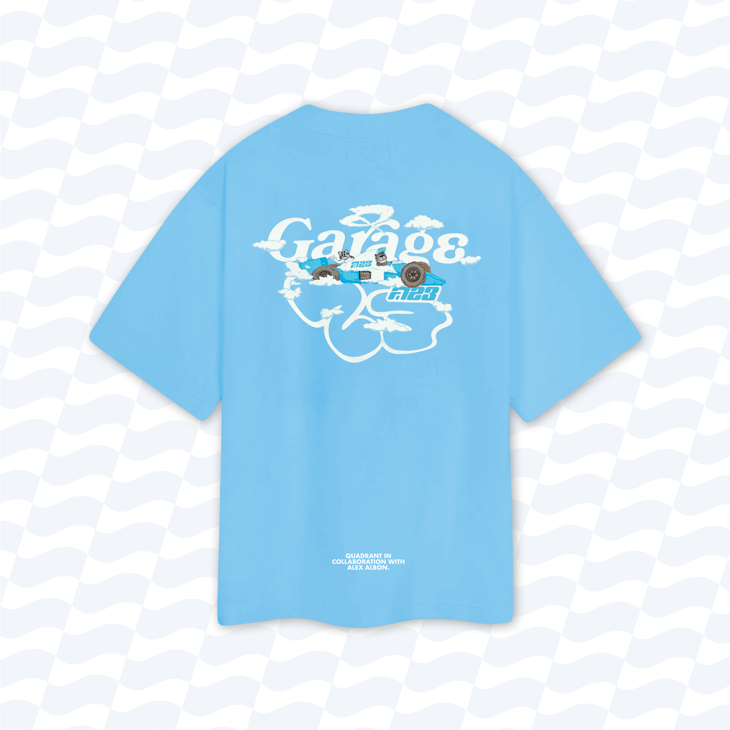 A23 x Quadrant - Tee (Blue)