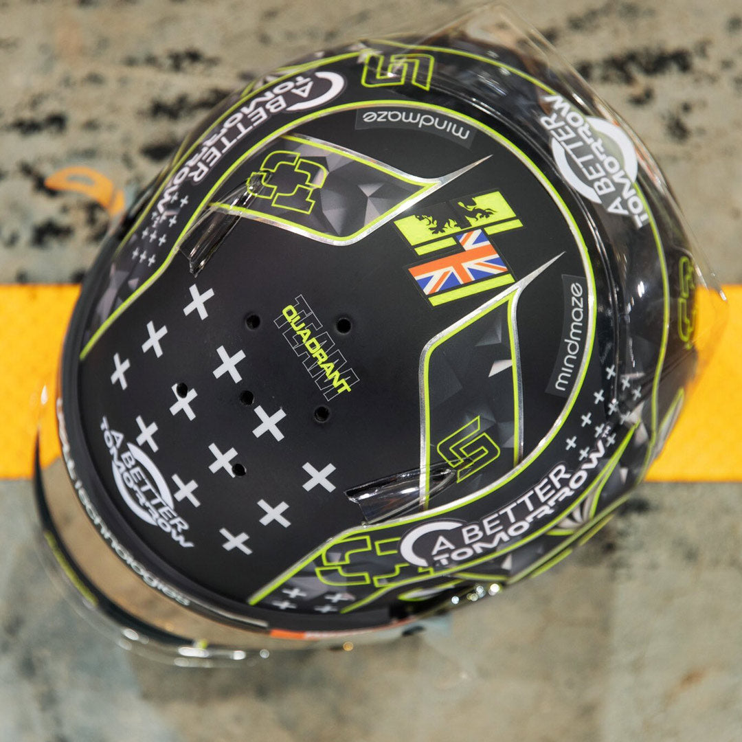 Bahrain ‘Quadrant’ Special Edition Mini Helmet - Scale 1:2